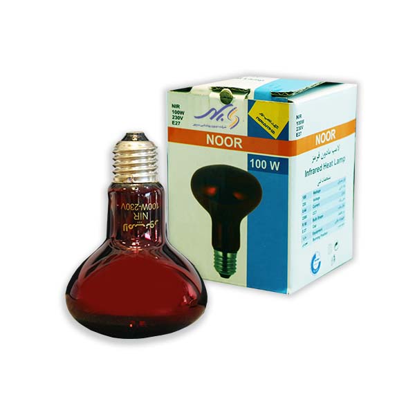مادون قرمز 100 وات نور